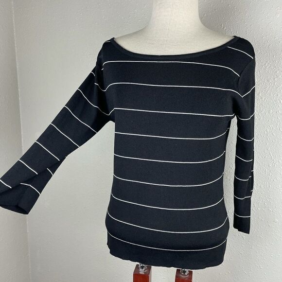 NWOT Evan Picore 3/4 Sleeve Top - Picture 3 of 6